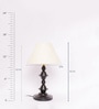 Off White Cotton Table Lamp