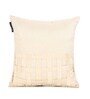 Gold Polyester Solid 16x16 inches Cushion Cover (5Pc)