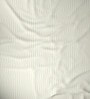 Off White Polyester Abstract 5ft Semisheer Eyelet (2 pc) Window Curtains