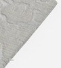 Off White Textured Polyester 16 x 16 Inches Cushion Covers (Set of 5)