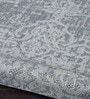 Off White Persian Polypropylene 5 ft x 7 ft Machine Made Carpet