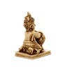 Off White Resin Bal Krishna Eating Butter From Matki Idol