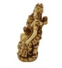 Off White Resin Shiv Parivar (Shivji, Parwatiji And Ganeshji) Seated Together Idol