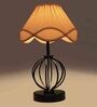 Off White Shade Table Lamp With Shade Table Lamp With Iron Base