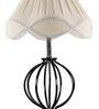 Off White Shade Table Lamp With Shade Table Lamp With Wood & Iron Base