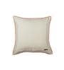 Off White Silk  Traditional 16x16 inches Cushion Covers (1pc)