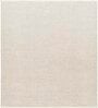 Off White Solid Pet Yarn 8 x 10 Feet Hand Woven Carpet