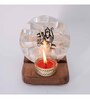 Off White Stone Figurine Tea light Holder