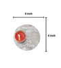 Off White Stone Figurine Tea light Holder