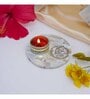 Off White Stone Figurine Tea light Holder