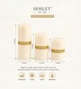 Off White Wax Pillar Candles Set Of 3