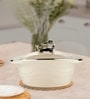 Off-White Zinna 1500ml Plastic & Steel  Casserole