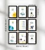 Kids Space Wall Art Framed Set of 9