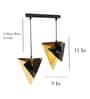 Office Style Formal Glossy Look 2 combo Pendant Lamp