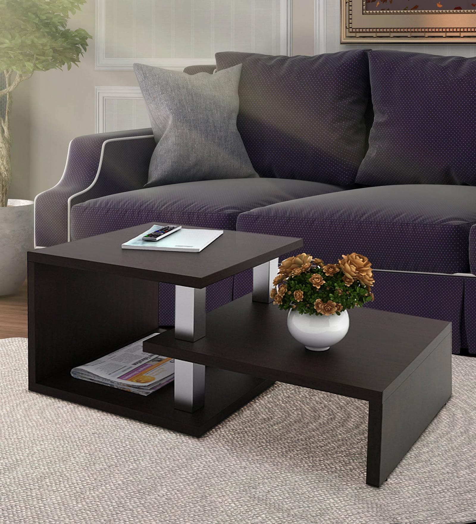 Buy Ogechi Coffee Table In Vermont Finish at 3 OFF by Mintwud from Pepperfry Pepperfry