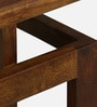 Ogulin Sheesham Wood Console Table In Provincial Teak Finish