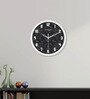 Ohagun White Plastic Wall Clock