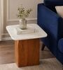 Ohana Side Table In Brown Finish