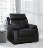 Ohio 1 Seater Recliner in Black Colour