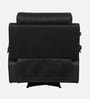 Ohio Leatherette 1 Seater Manual Recliner In Black Colour