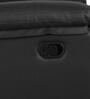 Ohio Leatherette 1 Seater Manual Recliner In Black Colour