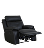Ohio 1 Seater Recliner in Black Colour