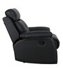 Ohio 1 Seater Recliner in Black Colour