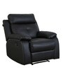 Ohio 1 Seater Recliner in Black Colour