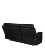 Ohio 3 Seater Recliner in Black Colour