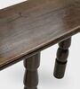 Ohm Wooden Console Table In Chestnut Colour