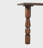 Ohm Wooden Console Table In Chestnut Colour
