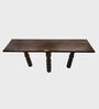 Ohm Wooden Console Table In Chestnut Colour