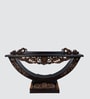 Ohsio Solid Wood Console Table in Brown Finish