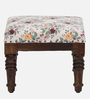 Ojal Upholstered Bench Set In Provincial Teak Finish