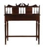 Ojasa Teak Wood Writing Table in Walnut Finish