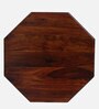 Ojaswi Sheesham Wood End Table in Scratch Resistant Honey Oak Finish