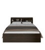 Okinawa King Size Bed in Chocolate Finish with Box Storage