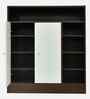Okta Shoe Cabinet  In Dark Agacia With Ceramic White