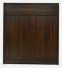 Okta Shoe Cabinet  In Dark Agacia With Ceramic White