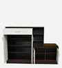 Portland Shoe Cabinet With Seating With Ceramic White