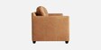 Olive Leatherette 2 Seater Sofa In Tan Colour