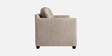 Olive Leatherette 3 Seater Sofa In Ivory Tusk Colour