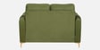 Olivia 2 Seater Fabric Sofa In Green Color