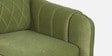 Olivia 2 Seater Fabric Sofa In Green Color