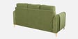 Olivia 3 Seater Fabric Sofa In Green Color