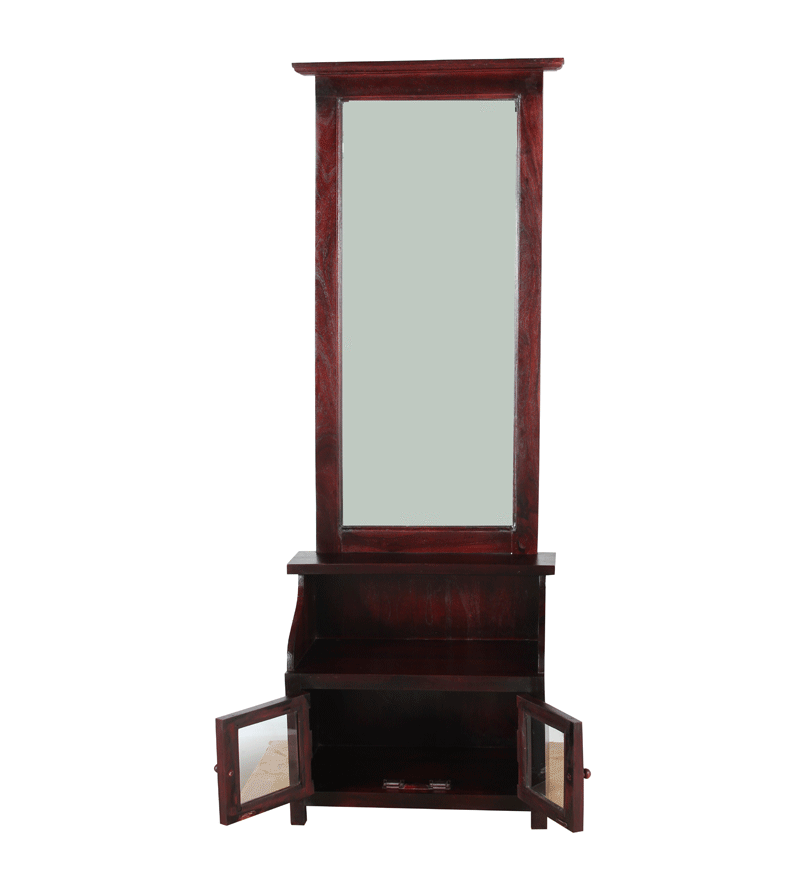 Olida Space Saving Dressing Table with Detachable Mirror by Mudramark