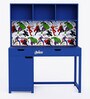 Old Timer Avengers Kids Study Table in Blue Colour