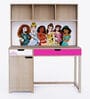 Old Timer Disney Princess Kids Study Table in Oak Finish