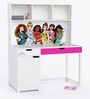 Old Timer Disney Princess Kids Study Table in White Colour