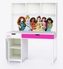 Old Timer Disney Princess Kids Study Table in White Colour